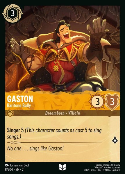 Gaston, Baritone Bully