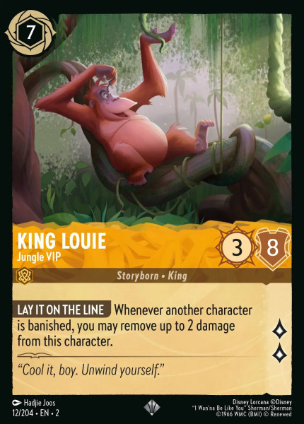 King Louie, Jungle VIP