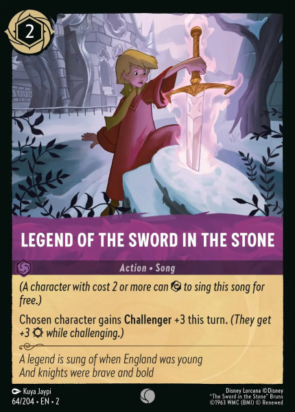 Legend Of The Sword In The Stone (foil)