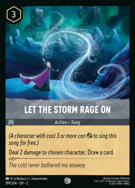 Let The Storm Rage On (foil)