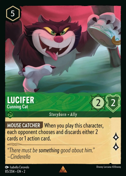 Lucifer, Cunning Cat (foil)