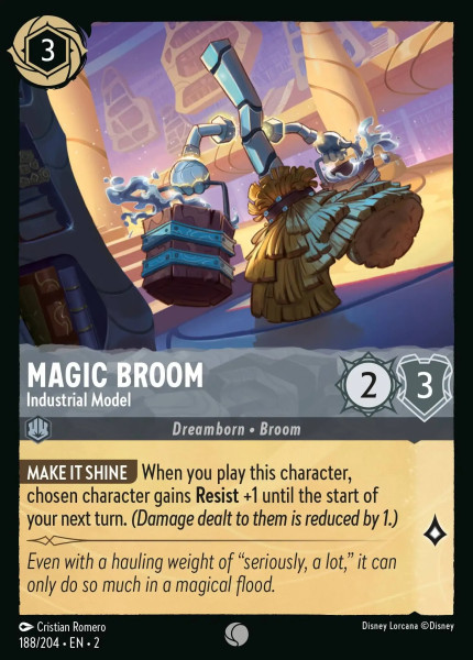 Magic Broom, Industrial Model