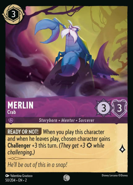 Merlin, Crab (foil)