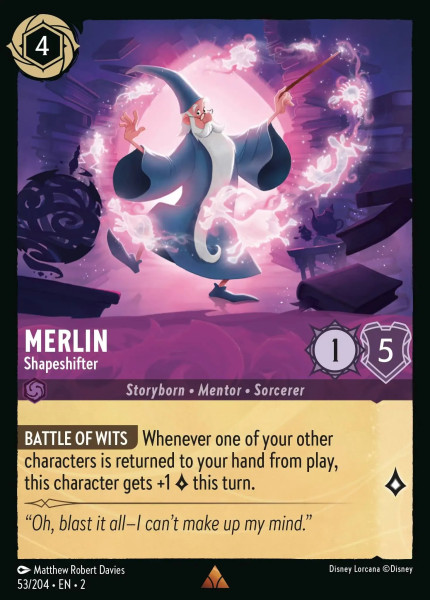 Merlin, Shapeshifter