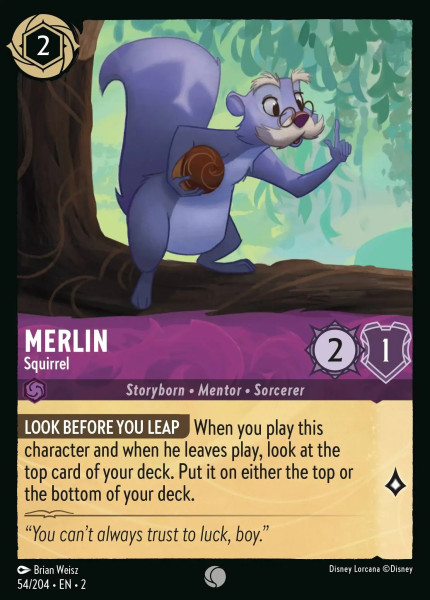 Merlin, Squirrel