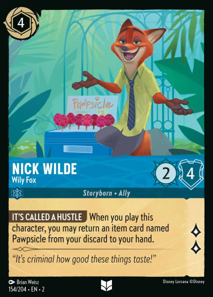 Nick Wilde, Wily Fox