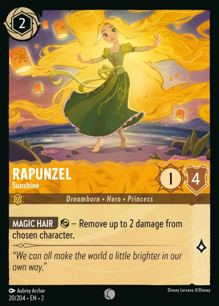 Rapunzel, Sunshine (foil)