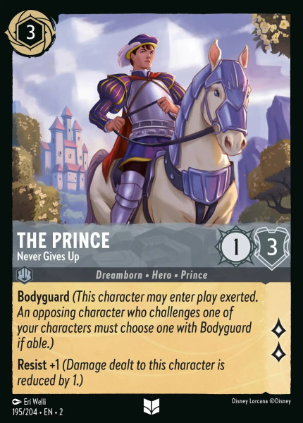 The Prince, Never Gives Up (foil)