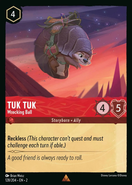 Tuk Tuk, Wrecking Ball (foil)