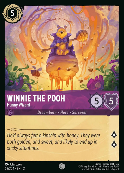 Winnie The Pooh, Hunny Wizard (foil)
