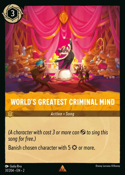 World's Greatest Criminal Mind (foil)