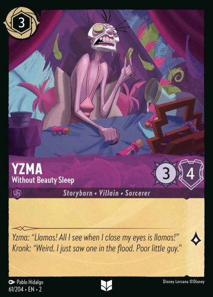 Yzma, Without Beauty Sleep