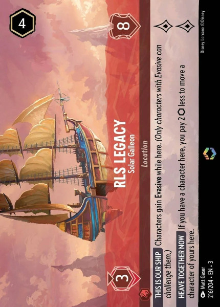 RLS Legacy, Solar Galleon (foil) (borderless)