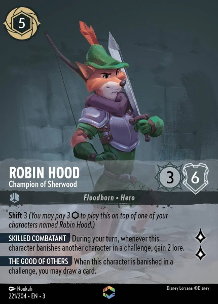 Robin Hood, Champion of Sherwood (foil) (borderless)