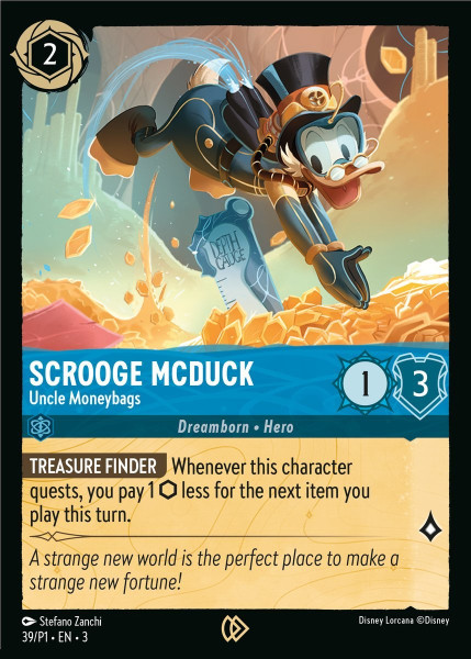 Scrooge McDuck, Uncle Moneybags (foil)