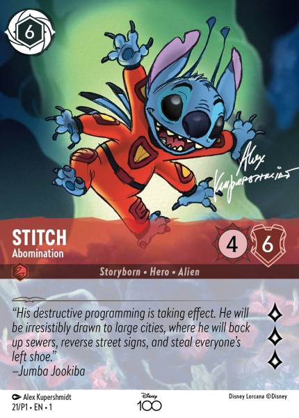 Stitch, Abomination (foil) (borderless)