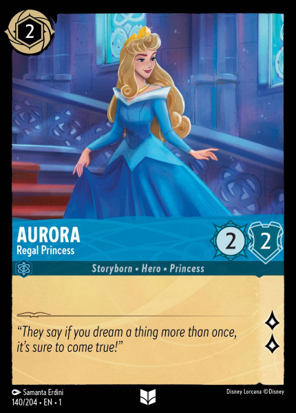 Aurora, Regal Princess (foil)