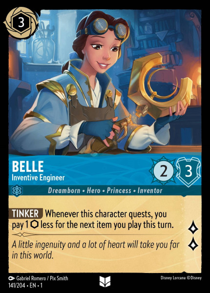 Belle, Inventive Engineer