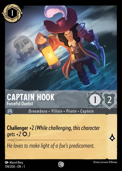 Captain Hook, Forceful Duelist