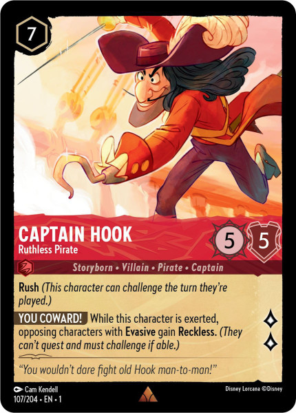 Captain Hook, Ruthless Pirate