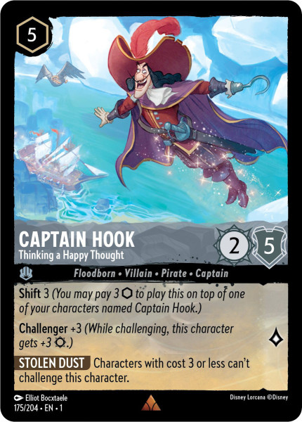 Captain Hook, Thinking a Happy Thought