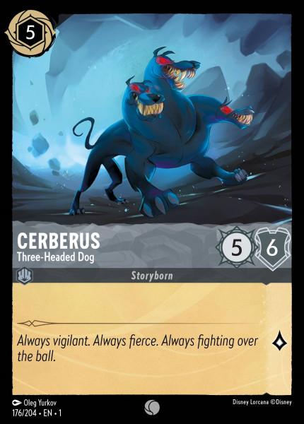 Cerberus, Three-Headed Dog