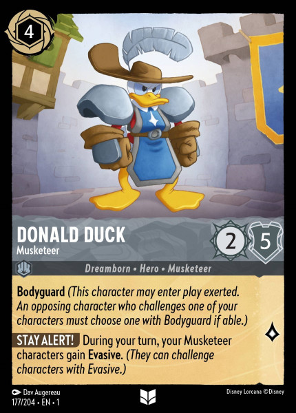 Donald Duck, Musketeer