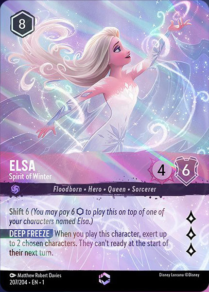 Elsa, Spirit of Winter (foil) (borderless)