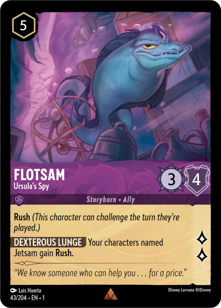 Flotsam, Ursula's Spy