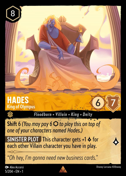 Hades, King of Olympus (foil)
