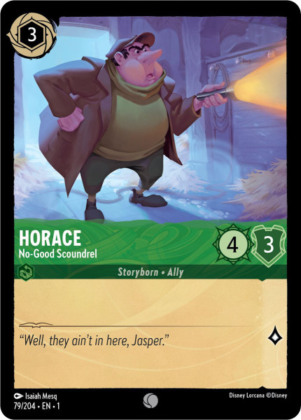 Horace, No-Good Scoundrel