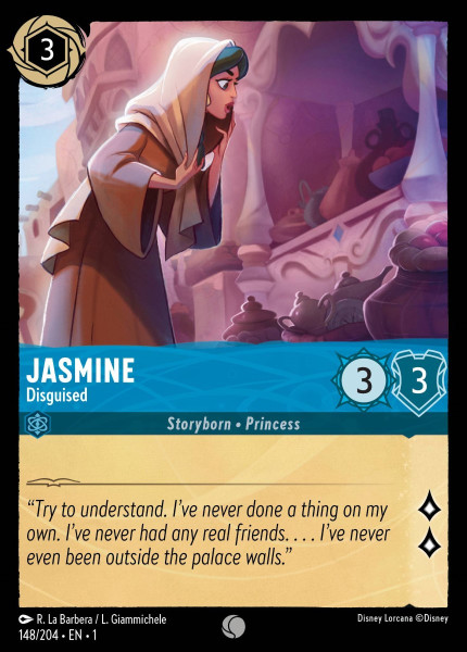 Jasmine, Disguised (foil)