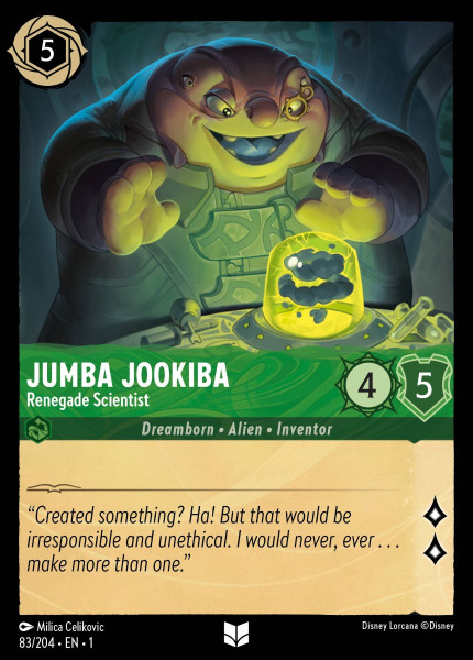 Jumba Jookiba, Renegade Scientist