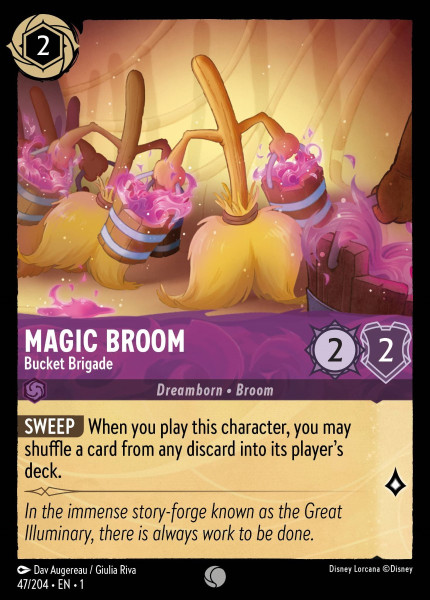 Magic Broom, Bucket Brigade