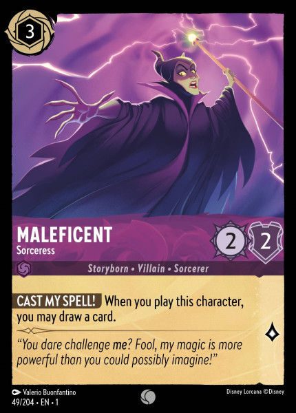Maleficent, Sorceress