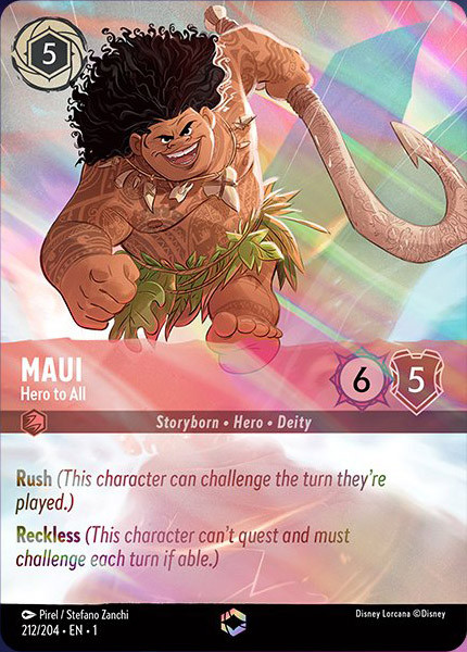 Maui, Hero to All (foil) (borderless)