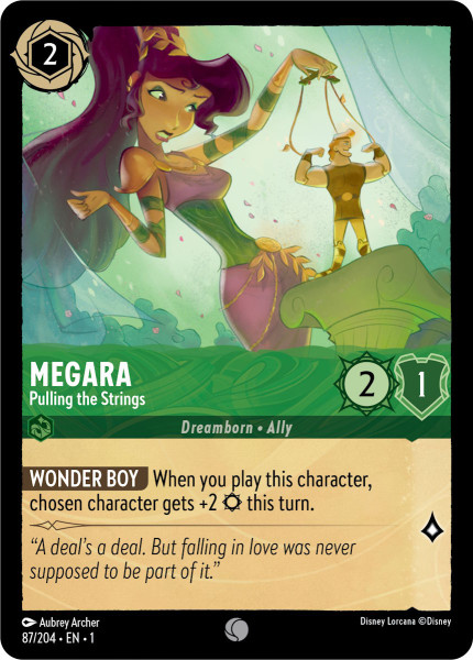 Megara, Pulling the Strings