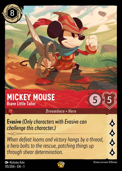Mickey Mouse, Brave Little Tailor