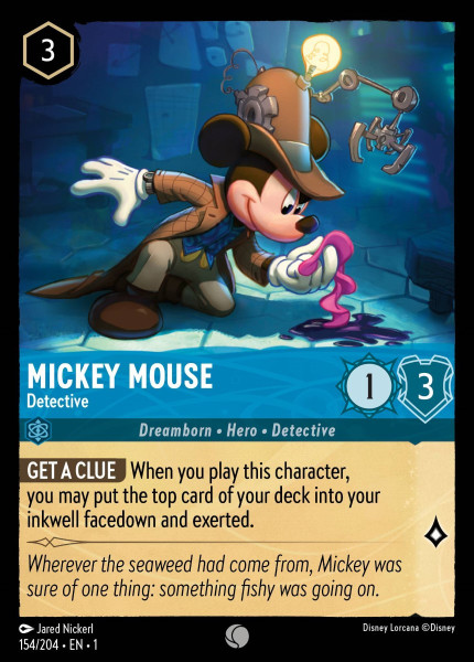 Mickey Mouse, Detective