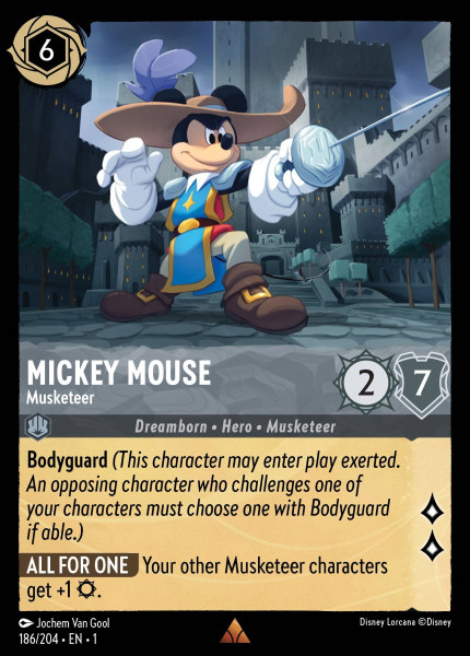 Mickey Mouse, Musketeer