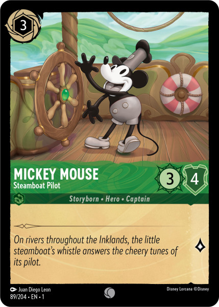 Mickey Mouse, Steamboat Pilot