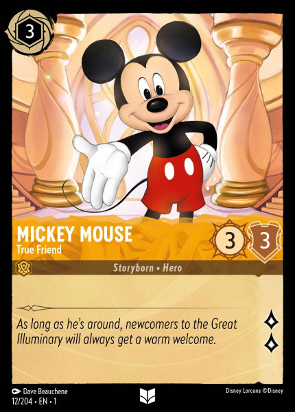 Mickey Mouse, True Friend