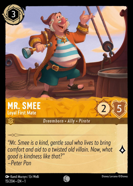 Mr. Smee, Loyal First Mate (foil)