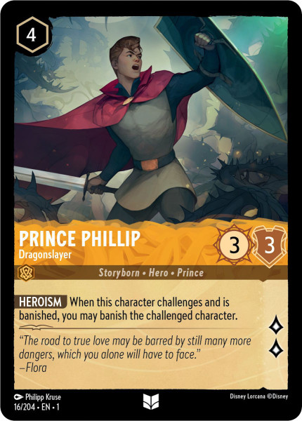 Prince Phillip, Dragonslayer (foil)