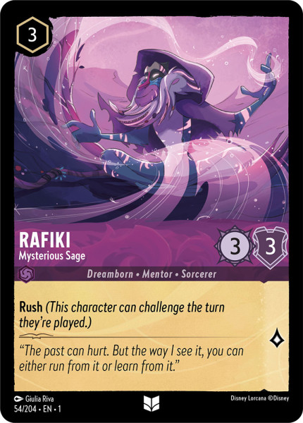 Rafiki, Mysterious Sage