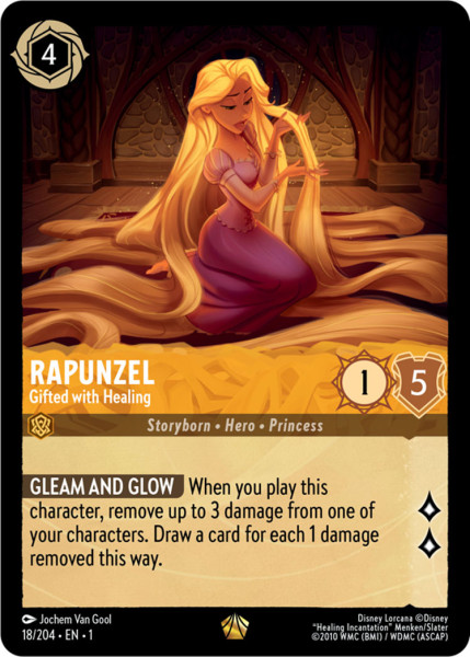 Rapunzel, Gifted with Healing