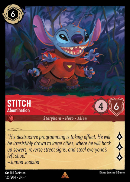 Stitch, Abomination