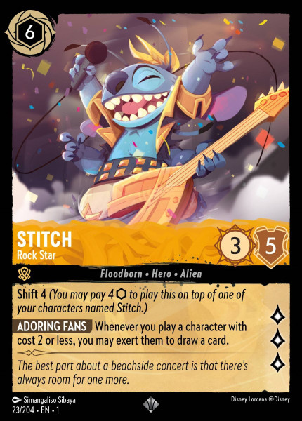 Stitch, Rock Star