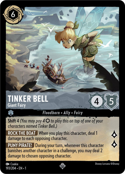 Tinker Bell, Giant Fairy (foil)