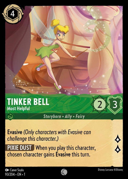 Tinker Bell, Most Helpful